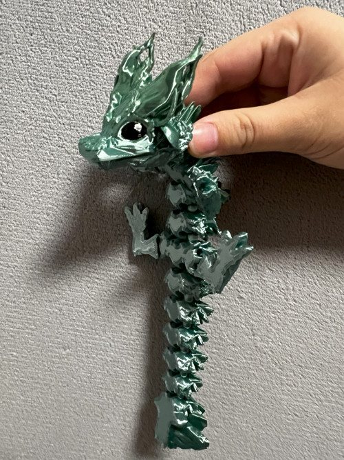 Mládě Lesního Draka - 22 cm - 3D Tisk — foto 3
