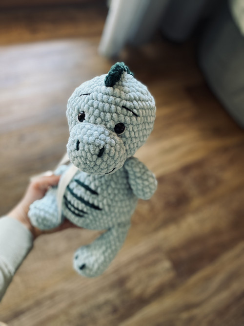Háčkovaný Dino — foto 6