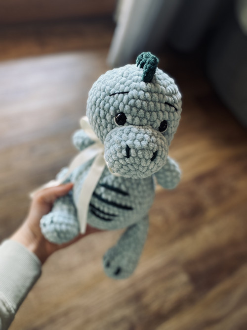Háčkovaný Dino — foto 2