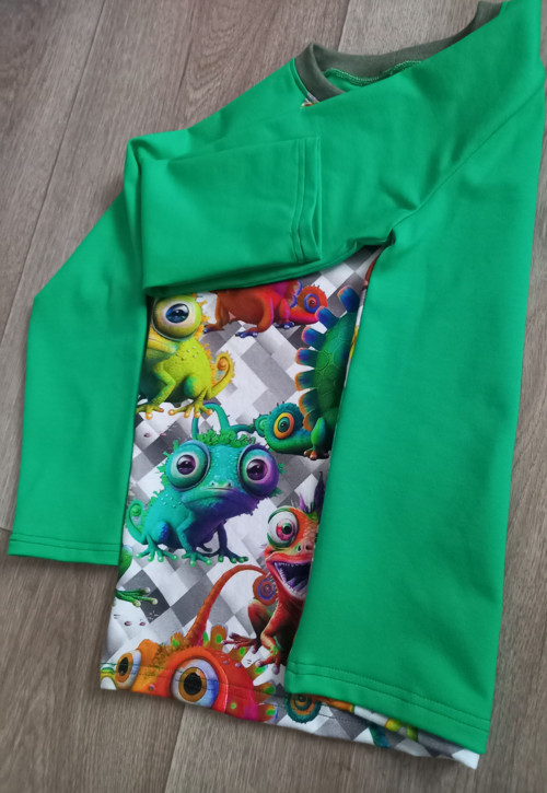 Dětské triko chameleon vel.122 SLEVA — foto 2