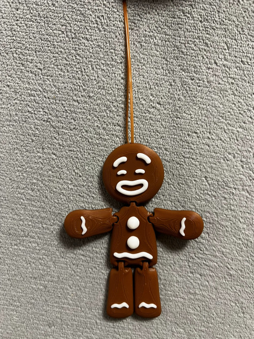 Veselý Flexi Perníček - 10 cm - 3D tisk — foto 2