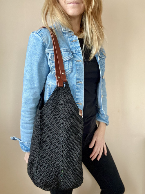 Kabelka Tulip černá — foto 6