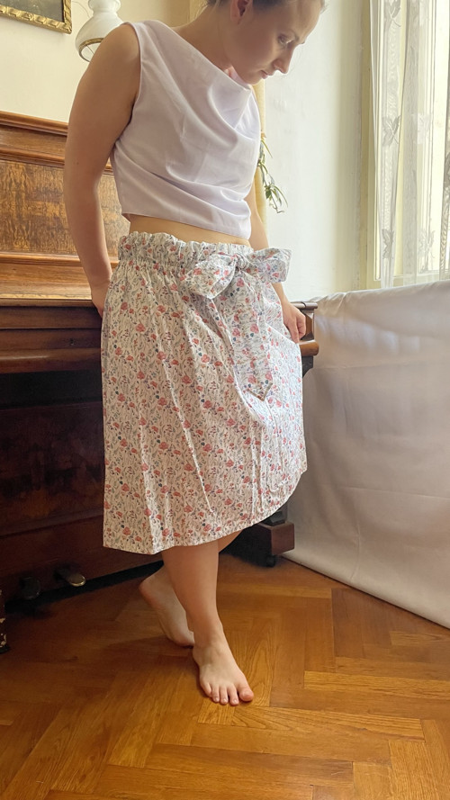 Sukně s mašlí — foto 3