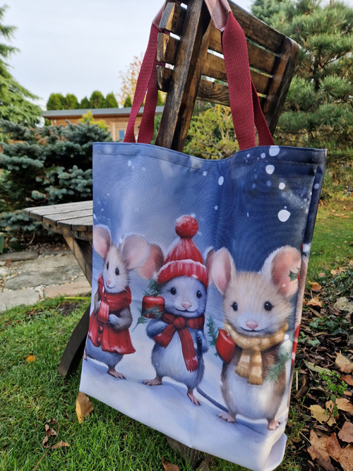 BAG nákupka ... myšky ... taška — foto 2