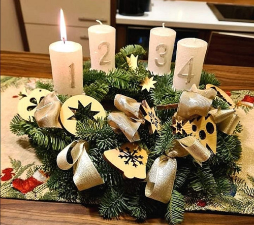 Adventní věneček č. 25 — foto 2