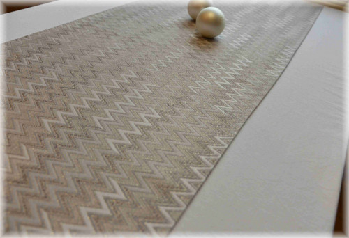 Běhoun 40x130 - Glamour chevron — foto 4