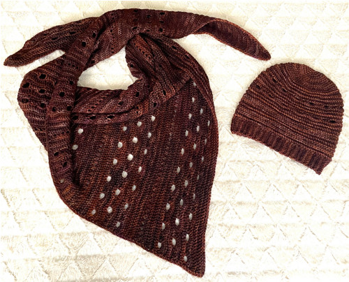 Háčkovaná čepice Malabrigo Choco — foto 4