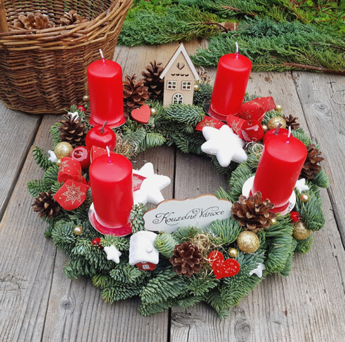 Adventní věnce na stůl - rezervace — foto 2