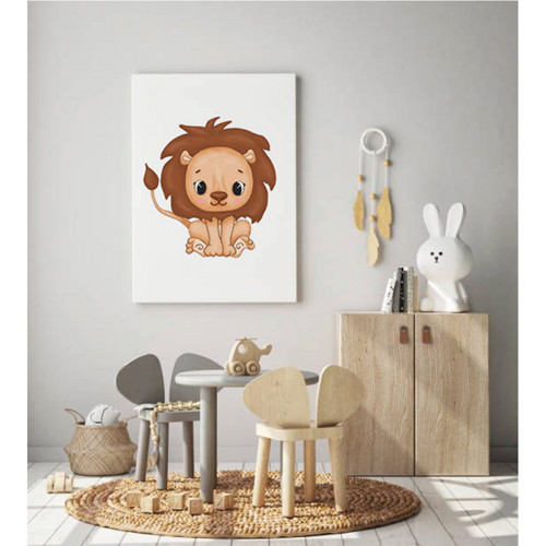 Plakát A4 Lev / Lion — foto 3