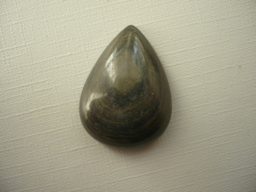 Kabošon - eye obsidián 28 mm, č.10f — foto 2