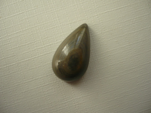 Kabošon - eye obsidián 21 mm, č.11f — foto 2
