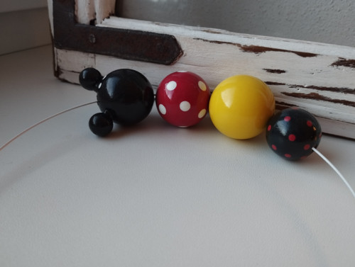 Korálky No.II 3,3cm VÝPRODEJ — foto 2