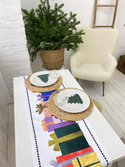 Vánoční ubrus 150х40 cm — foto 2