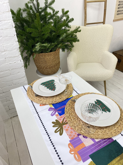 Vánoční ubrus 150х40 cm — foto 3