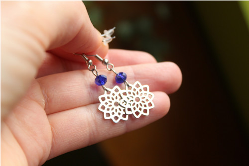 Chakra SAHASRARA. Chir.ocel. Náušnice — foto 4