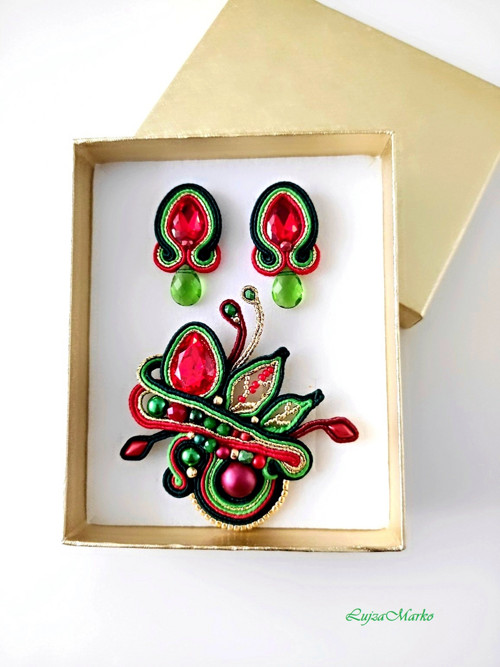 Teana soutache/sutaš souprava — foto 5