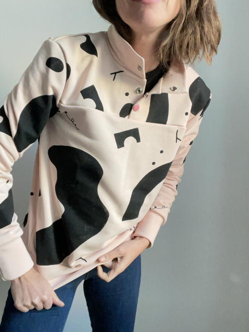 Mikina PATTERN — foto 4