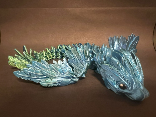 Mládě Opeřeného Hada - 25 cm - 3D Tisk — foto 6