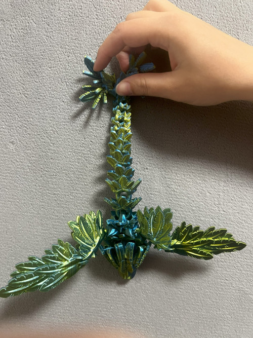 Mládě Opeřeného Hada - 25 cm - 3D Tisk — foto 4