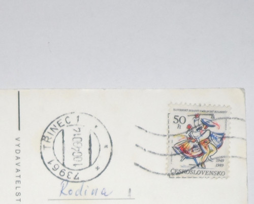 POHLEDNICE, husa, 1990 — foto 2