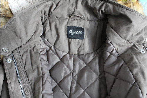 Dámská parka s kapucí — foto 3