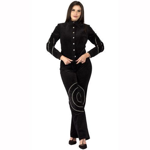 Dámská bunda Riepe černý samet 2503 — foto 2