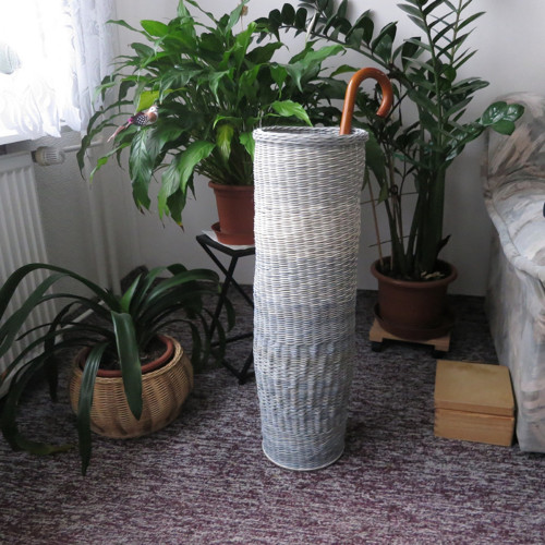 Vysoký koš v barvě holubí — foto 3