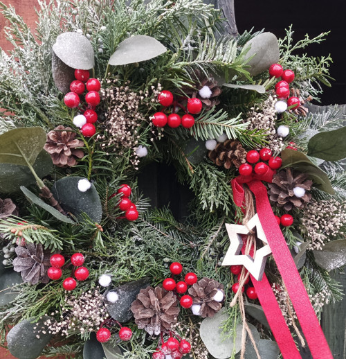 Adventní věnec z jedle — foto 2