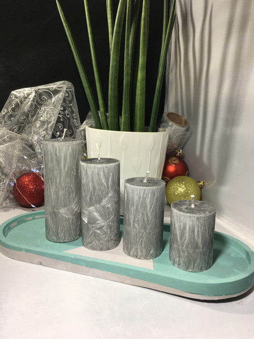 Palmové adventní schody- BEZ VŮNĚ - černé — foto 4