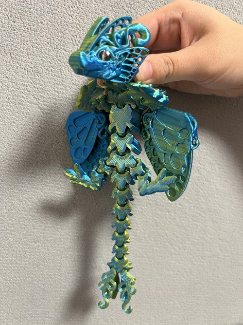 Motýlí Drak - 23 cm - 3D Tisk — foto 3