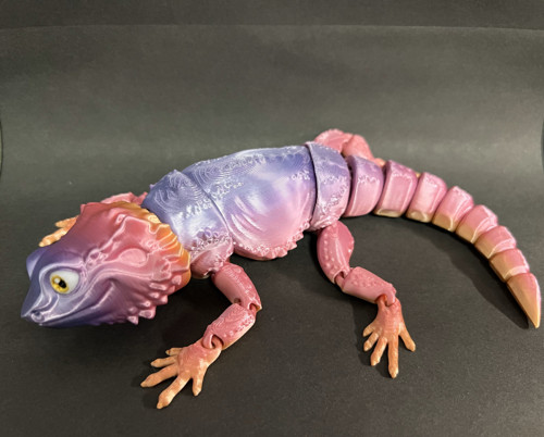Agama Vousatá - 26 cm - 3D Tisk — foto 4