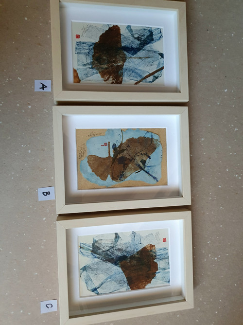 Originální MONOTYP z cyklu "Florals" — foto 3