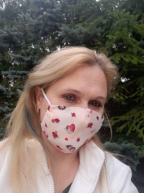 Rouška dvouvrstvá dámská. č.5 — foto 2