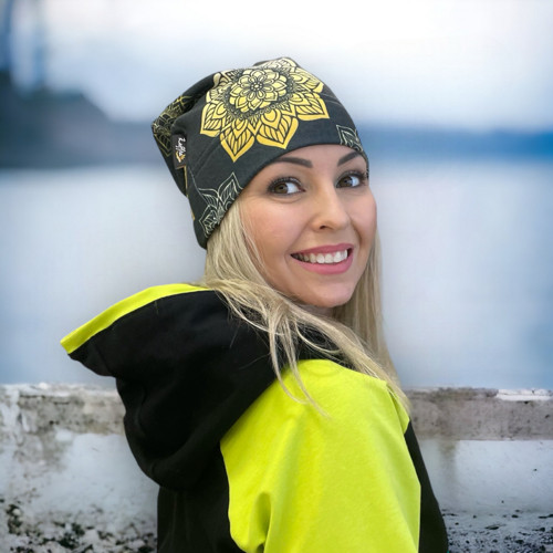 Dámská čepice Mandala Black — foto 3