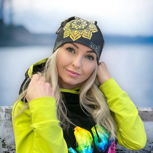 Dámská čepice Mandala Black — foto 2