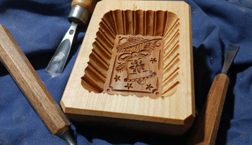 Máselnice forma na máslo 11x8cm — foto 2