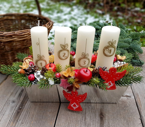 Adventní svícen — foto 2