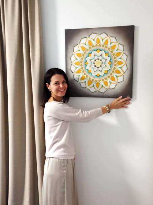 Mandala ZEM, 60 x 60 cm — foto 2