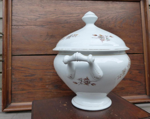 Včelky...starožitná porcelánová terina — foto 2