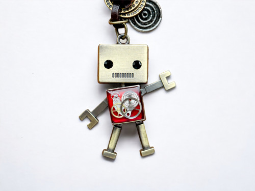 Robot - klíčenka — foto 3