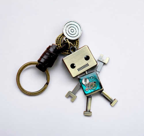 Robot - klíčenka — foto 2