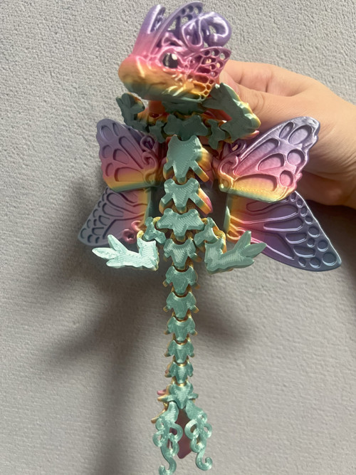 Motýlí Drak - 23 cm - 3D Tisk — foto 3