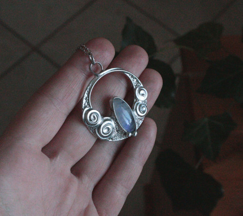 Ithilien ~ Šperk s měsíčním kamenem — foto 4