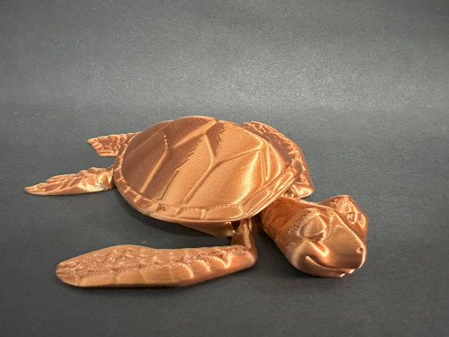 Flexi Veselá Želvička - 10 cm - 3D tisk — foto 4