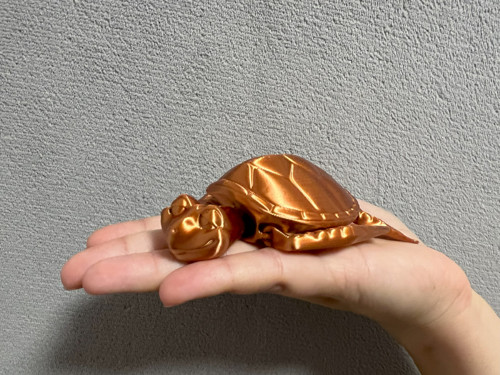 Flexi Veselá Želvička - 10 cm - 3D tisk — foto 2