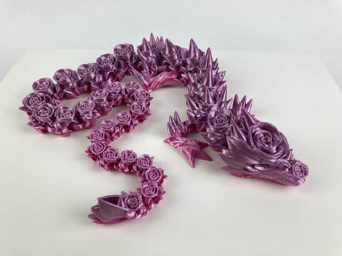 Růžičkový drak - 58cm, 3D tisk — foto 5