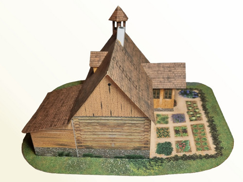 Papírový model - Obecná škola — foto 4
