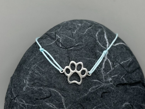 Minimalistický náramek - Paw (sv. modrá) — foto 3