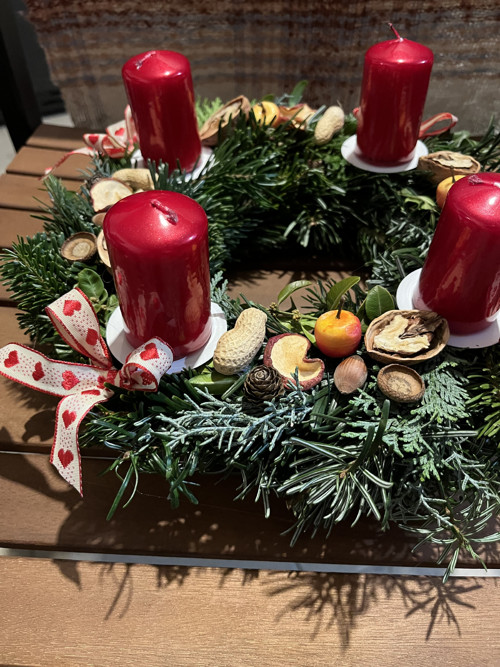 Adventní věnec tradiční — foto 2