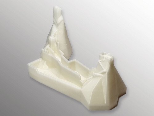 3D tisk modelu hraduTrosky — foto 2